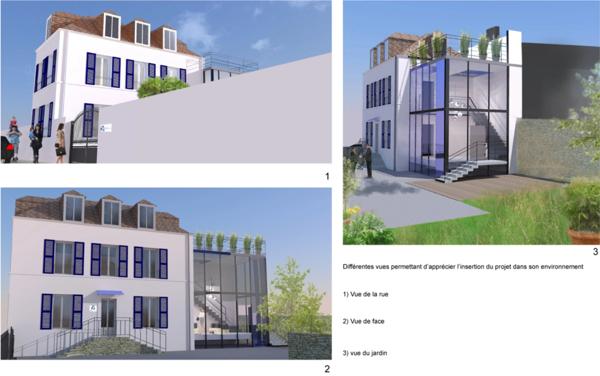 Immeuble 300m² à vendre L'ISLE ADAM (95)