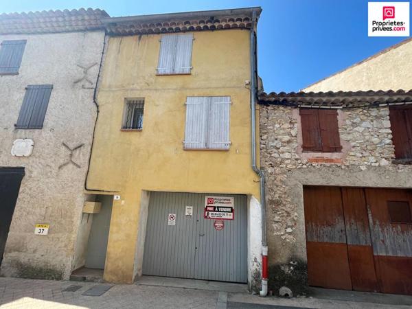 Maison de village avec garage et terrasse Quinson (04500)
