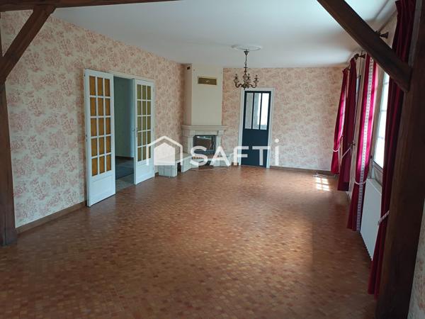 Safti-Benjamin Marcouiller vous propose : Maison 6 pièces.