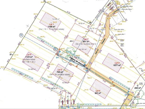 Achat terrain Besson - 1168 m² - 34 500 €