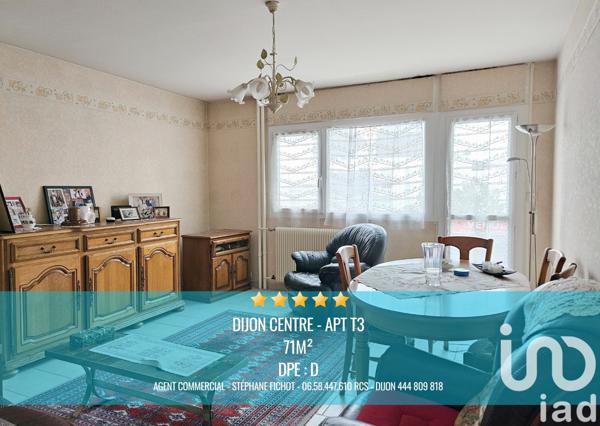 Appartement à vendre 3 pièces 71 m² Dijon