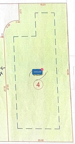 Terrain constructible de 825 m2, libre de constructeur
