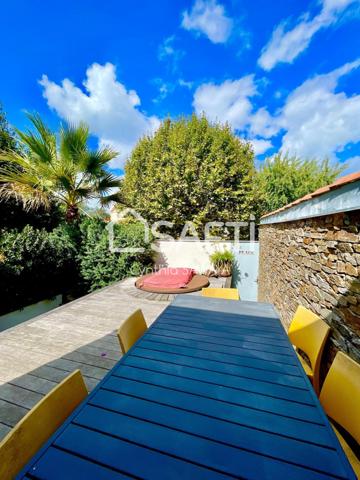 Superbe maison moderne duplex T5 (4 chambres) avec extérieur et accès privé à la plage