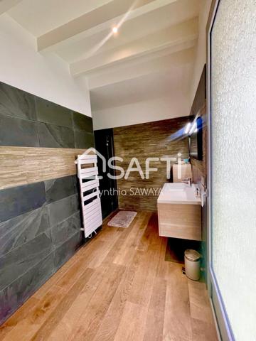 Superbe maison moderne duplex T5 (4 chambres) avec extérieur et accès privé à la plage