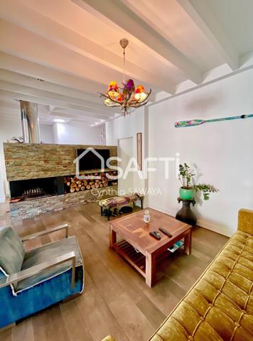 Superbe maison moderne duplex T5 (4 chambres) avec extérieur et accès privé à la plage