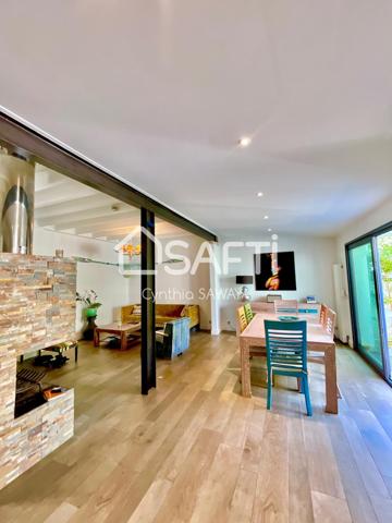 Superbe maison moderne duplex T5 (4 chambres) avec extérieur et accès privé à la plage