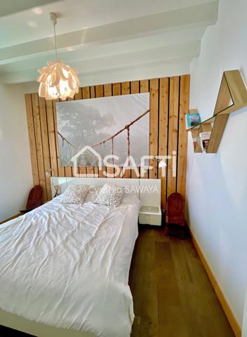 Superbe maison moderne duplex T5 (4 chambres) avec extérieur et accès privé à la plage