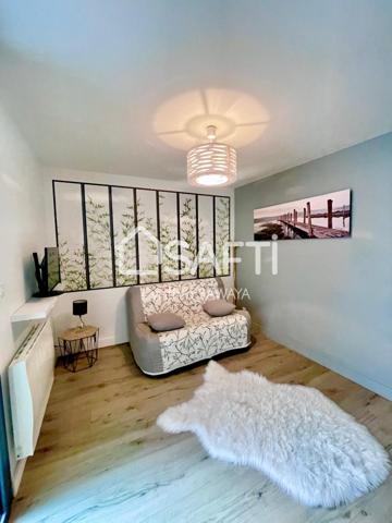 Superbe maison moderne duplex T5 (4 chambres) avec extérieur et accès privé à la plage