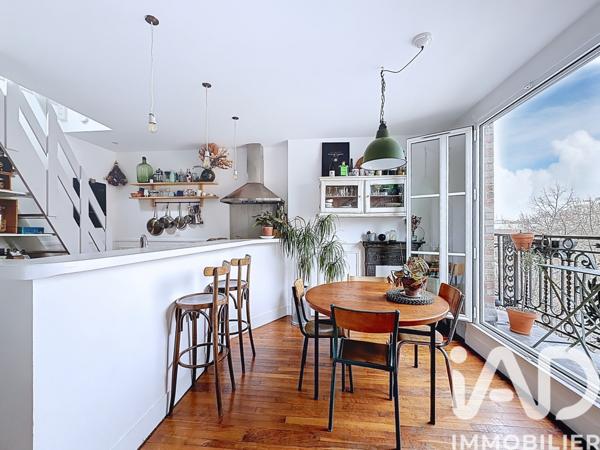 Appartement à vendre 3 pièces 49 m² Paris 20