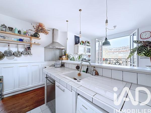 Appartement à vendre 3 pièces 49 m² Paris 20