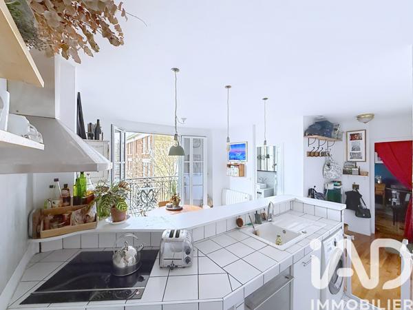 Appartement à vendre 3 pièces 49 m² Paris 20