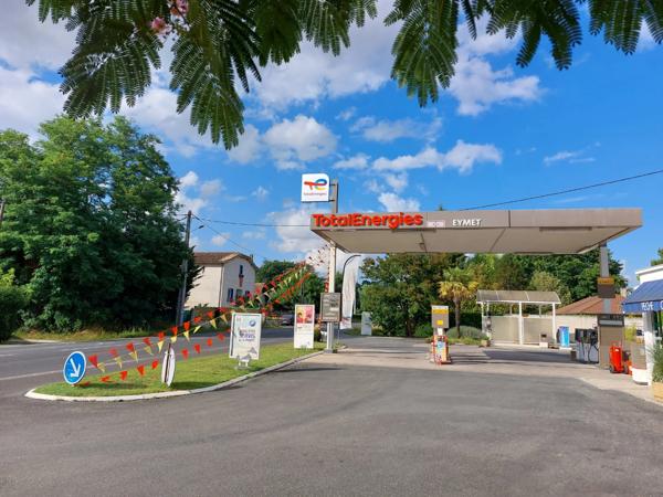 Fonds de commerce et murs à vendre EYMET (24) station-service + logement de fonction