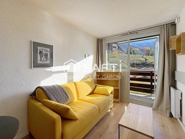 Petit nid douillet avec balcon ensoleillé – Chantemerle/ Serre-Chevalier