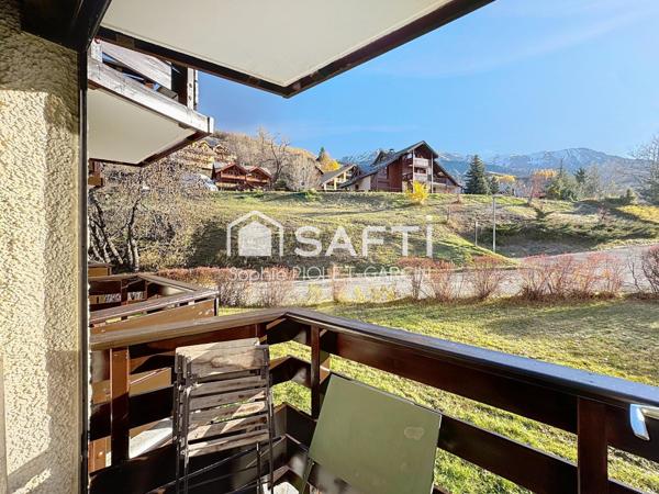 Petit nid douillet avec balcon ensoleillé – Chantemerle/ Serre-Chevalier