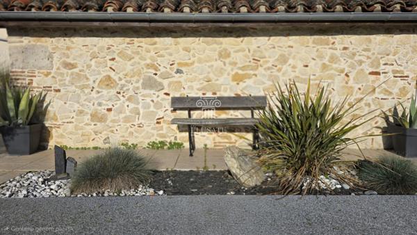 Gabarret (40310) MAISON T7 - 159M² EN CAMPAGNE AVEC DEPENDANCE, PISCINE, GARAGES ET JARDIN AUTOUR / PROCHE GABARRET