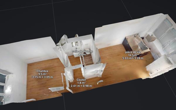 Appartement à louer    1 pièce •  Metz