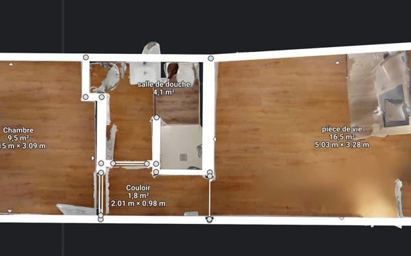 Appartement à louer    1 pièce •  Metz