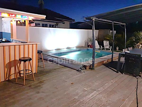 AUDENGE (33) Maison PLAIN-PIED- centre ville-Calme-112m2-3ch-double garage -terrain 560m²