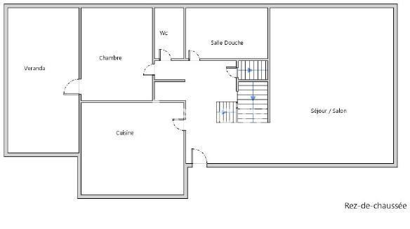 Maison 1 pièce - 175 m²