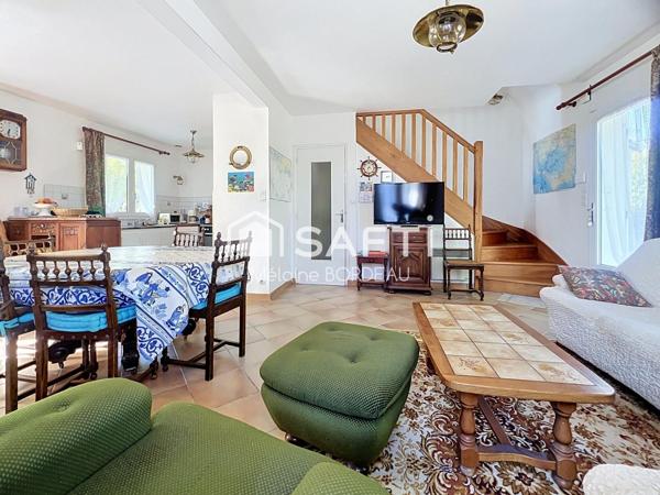 À 200 m de la plage, maison 3 chambres
