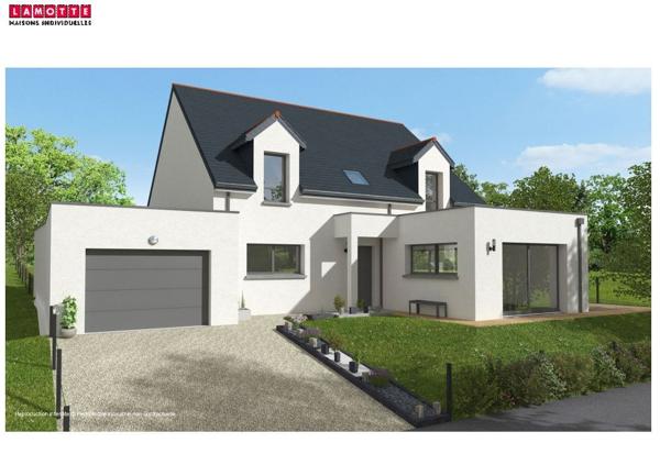 Terrain + Maison à vendre 5 pièces - 145 m²