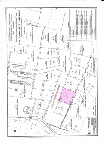 Terrain à SAILLAT-SUR-VIENNE, 87720 - 874m²