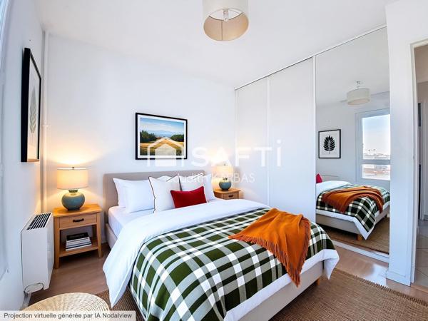 Appartement lumineux de quatre pièces limite Les Lilas