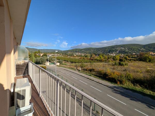 À VENDRE EN EXCLUSIVITÉ DRAGUIGNAN Appartement 3 pièces avec balcons, cave et parking