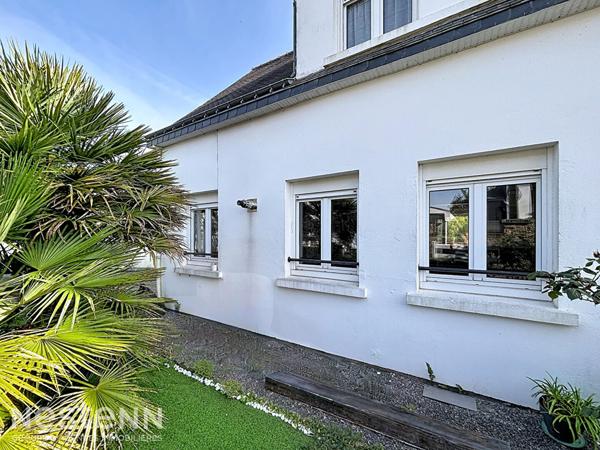 Maison mitoyenne sur Quimperlé, au calme, 114m², 4 chambres, proche commodités à pied