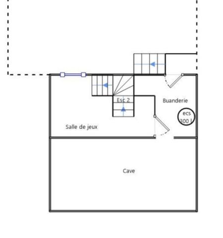 Maison mitoyenne sur Quimperlé, au calme, 114m², 4 chambres, proche commodités à pied