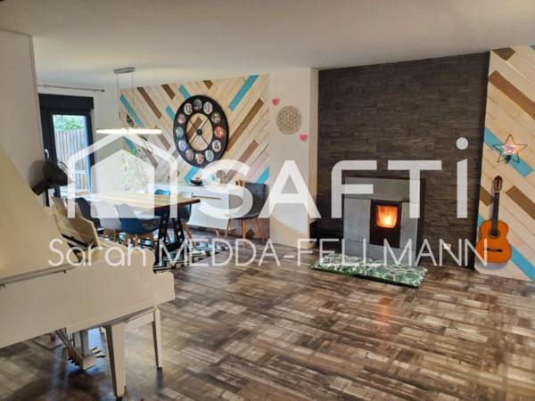 Coquette maison spacieuse SANS TRAVAUX !