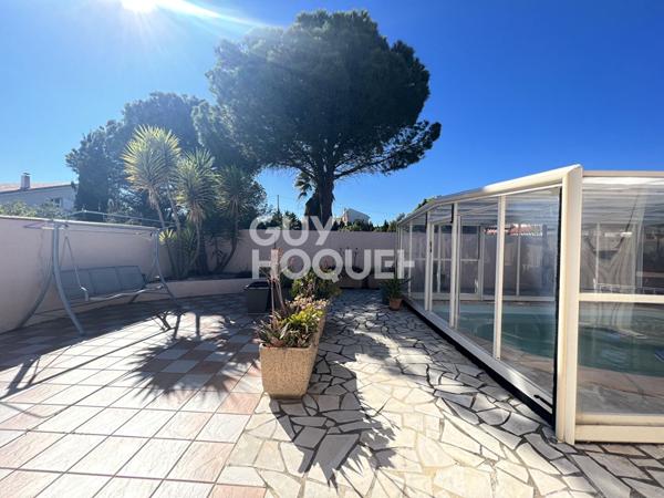 CANOHES à vendre, Maison plain-pied, 4 pièces avec garage et piscine