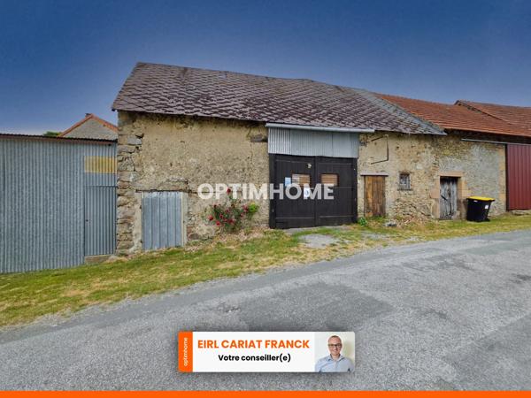 Maison à vendre 5 pièces FLEURAT (23)