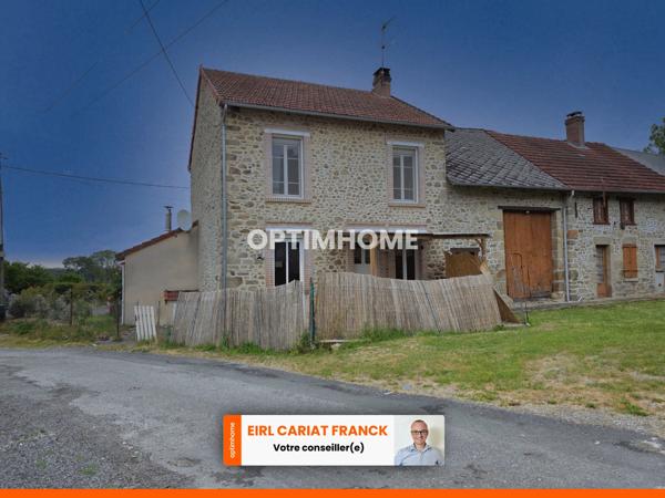 Maison à vendre 5 pièces FLEURAT (23)