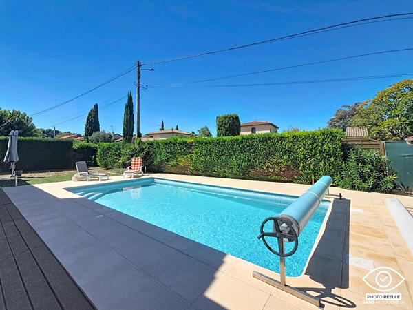 Villa Castanet Tolosan 5 pièces, en impasse, proche des commodités avec piscine