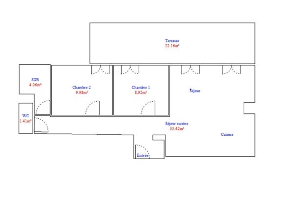 Appartement à vendre 3 pièces 60 m² Nîmes