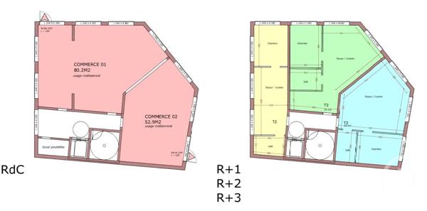 Terrain à vendre  379 m2 MONTREUIL - 93