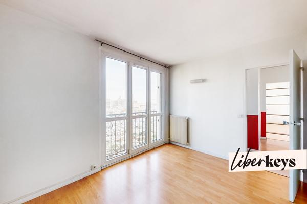 3 pièces lumineux 56 m² – Parking, cave – 4ᵉ étage avec ascenseur – Métro ligne 7