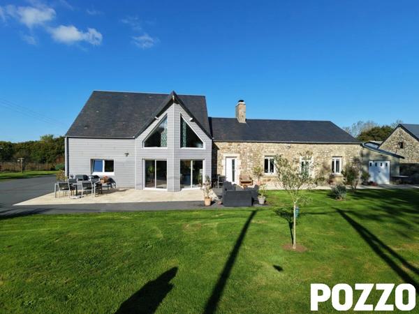 Maison Bricquebec En Cotentin 6 pièce(s) 205.5 m2 - Quettetot - très bon état - lumineux - vie de plain pied BRICQUEBEC-EN-COTENTIN