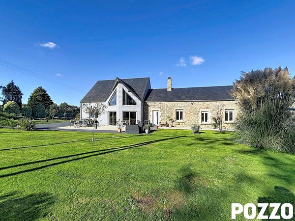 Maison Bricquebec En Cotentin 6 pièce(s) 205.5 m2 - Quettetot - très bon état - lumineux - vie de plain pied BRICQUEBEC-EN-COTENTIN