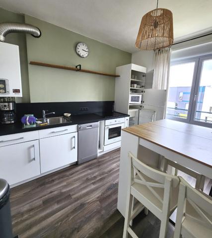 APPARTEMENT T3 A VENDRE BREST JAURES - VUE MER - DERNIER ETAGE