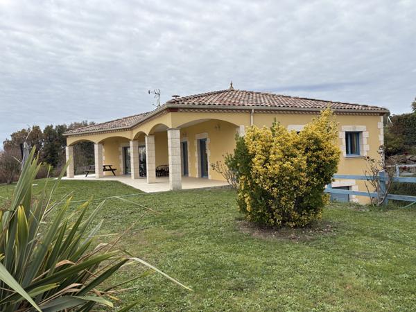 Cadours (31480) Exclusivité : Villa de 135m2 + sous-sol complet, T5, grand jardin