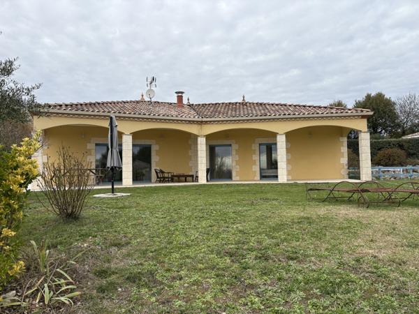Cadours (31480) Exclusivité : Villa de 135m2 + sous-sol complet, T5, grand jardin
