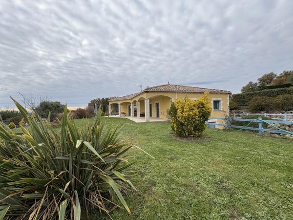 Cadours (31480) Exclusivité : Villa de 135m2 + sous-sol complet, T5, grand jardin