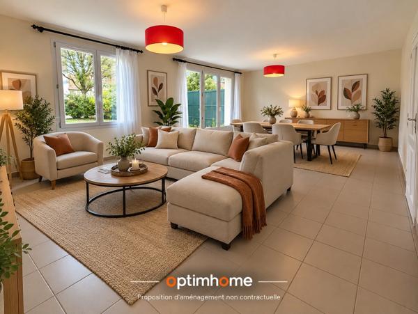 COMPIÈGNE – Maison 3 chambres avec jardin, terrasse et garage