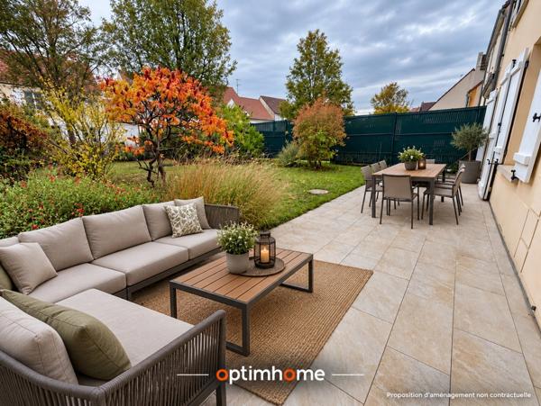 COMPIÈGNE – Maison 3 chambres avec jardin, terrasse et garage