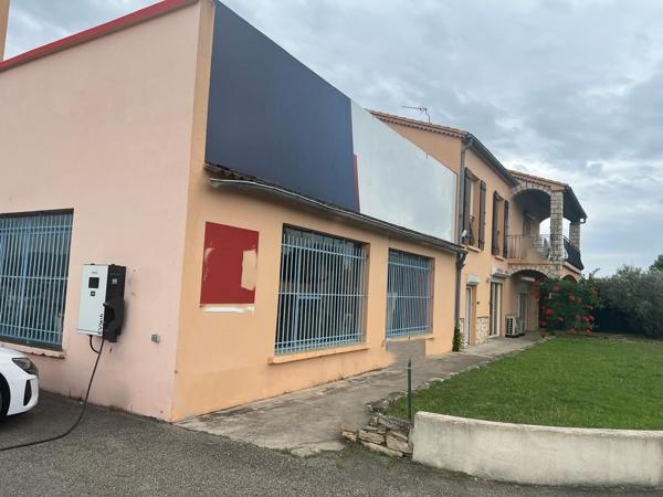 Ensemble immobilier avec local et maison - Sainte Tulle - Réf. 458