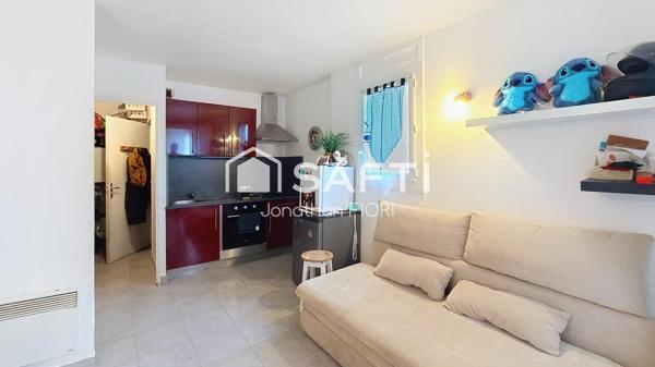 Studio de 22 m² avec terrasse & parking à Toulon