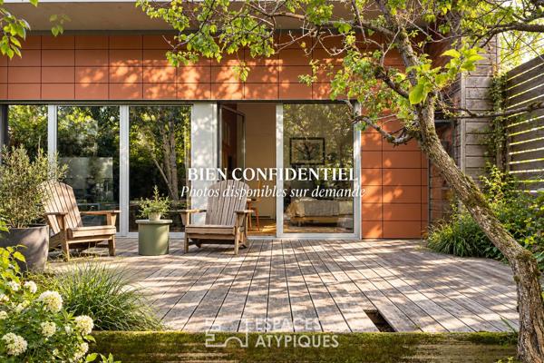 Maison d’architecte avec jardin et sauna quartier Butte