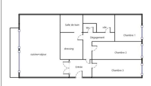 Appartement à vendre 4 pièces ASNIERES SUR SEINE (92)